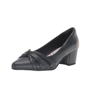 NiB Easy Street Women's Millie Pump Evening Heels Navy Size 8 WW $70 RY1316